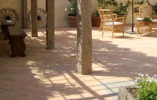 Pavimenti giardino country