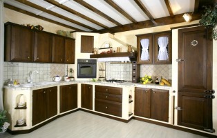 Cucine country in muratura
