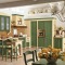 Illuminazione cucina country